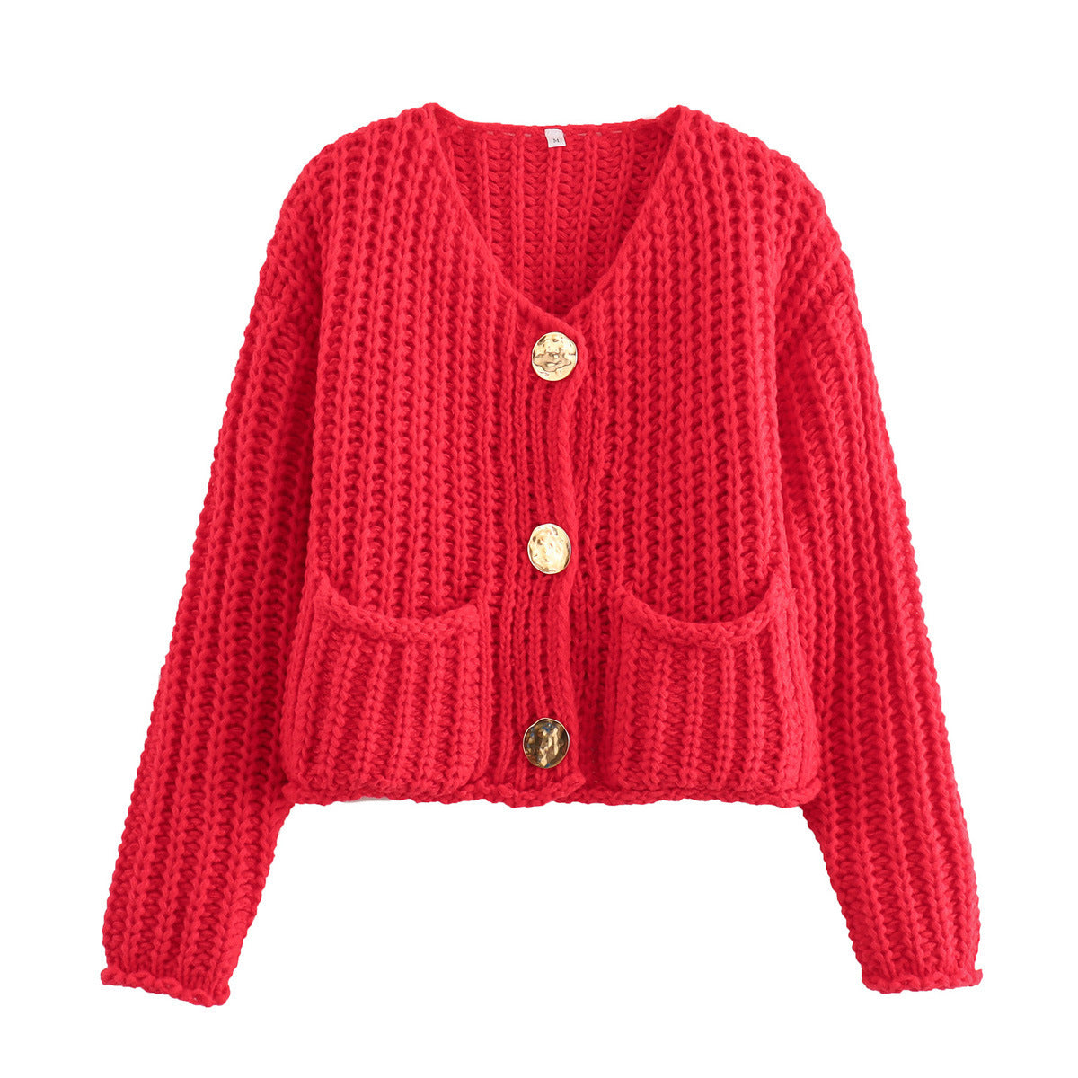 DANIELLA - GROVSTICKAD - CARDIGAN