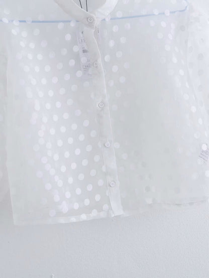 JENNY - PRICKIG & TRANSPARENT - TOP