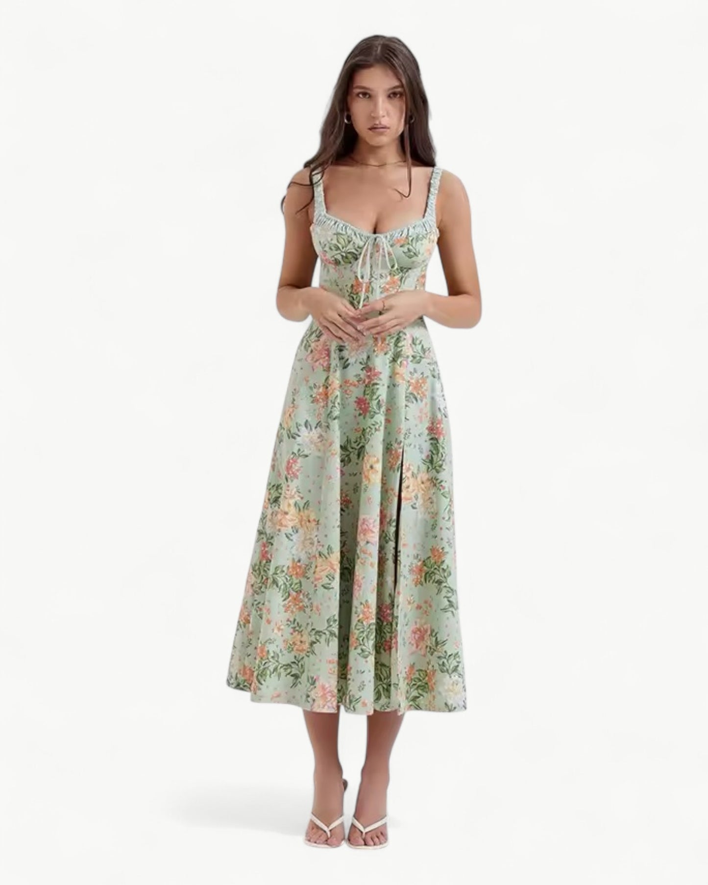 OPHELIE – Romantisk blommig klänning