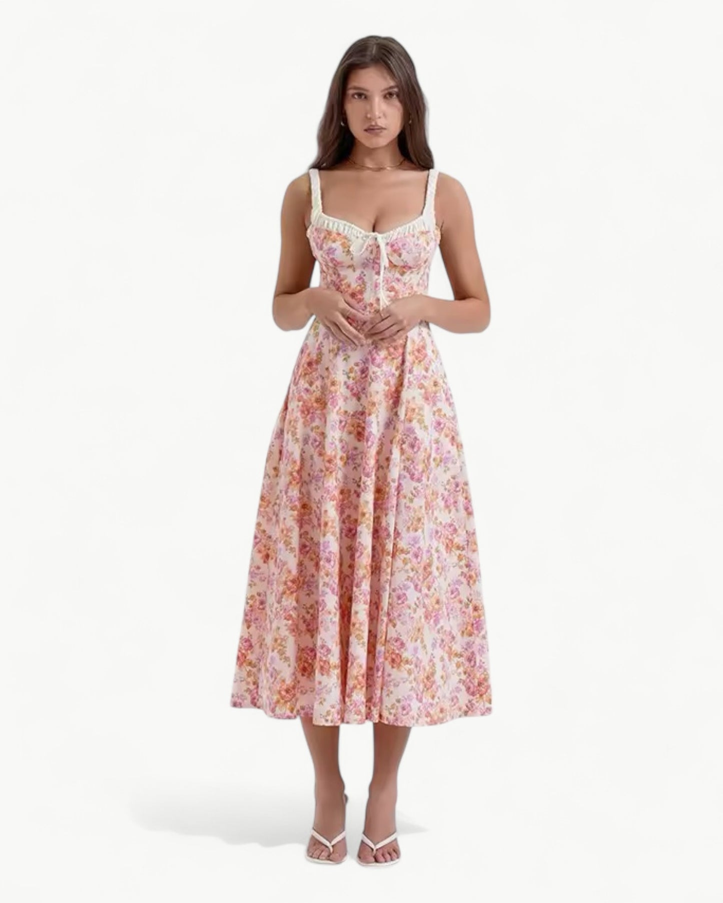 OPHELIE – Romantisk blommig klänning