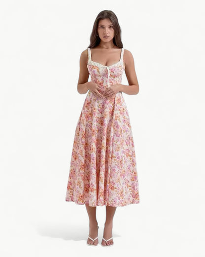 OPHELIE – Romantisk blommig klänning