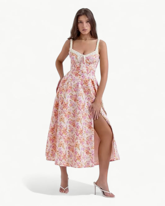 OPHELIE – Romantisk blommig klänning